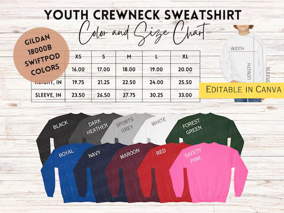YOUTH glitter sweatshirts