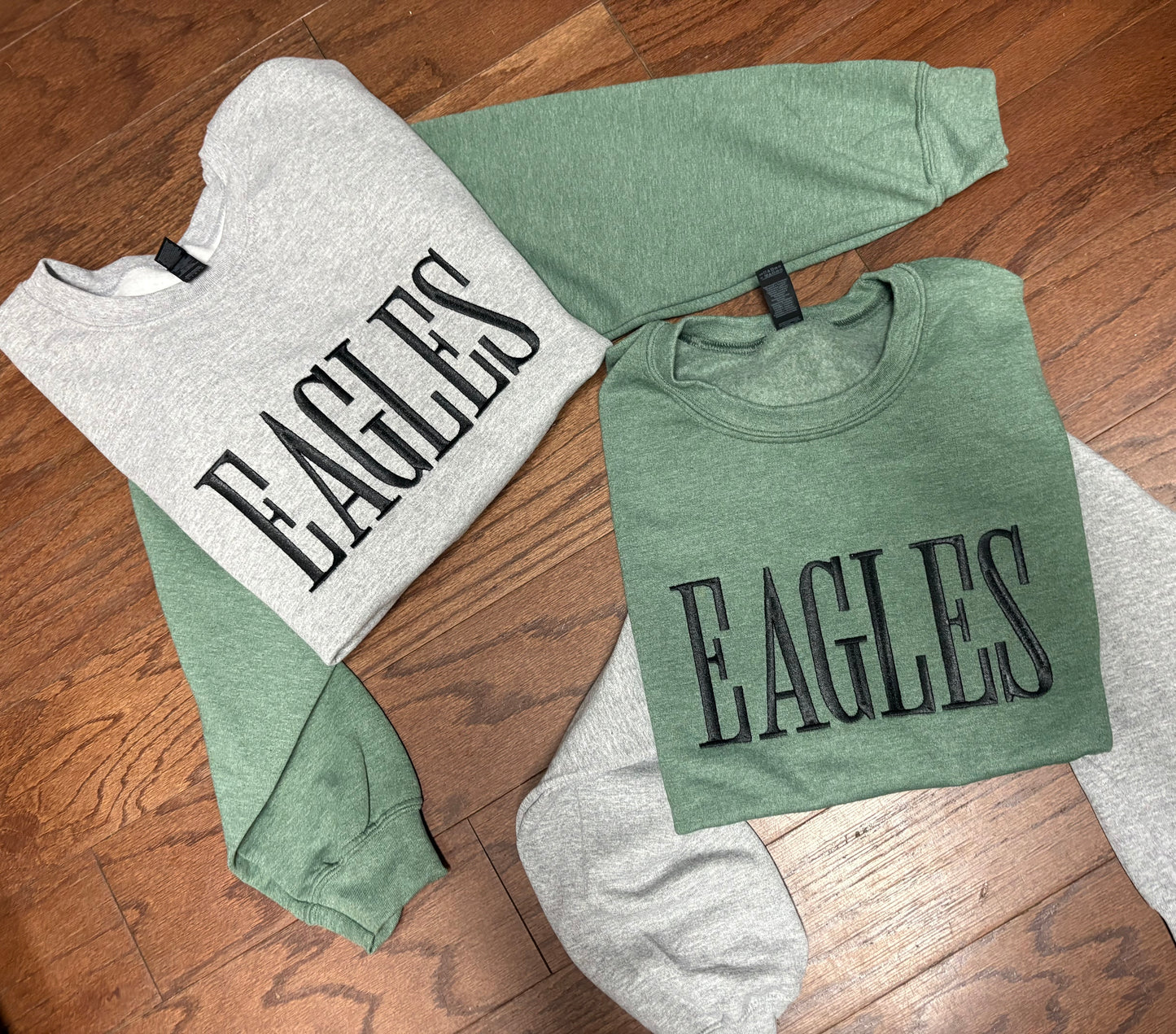 Two Toned Color Block Sweatshirts