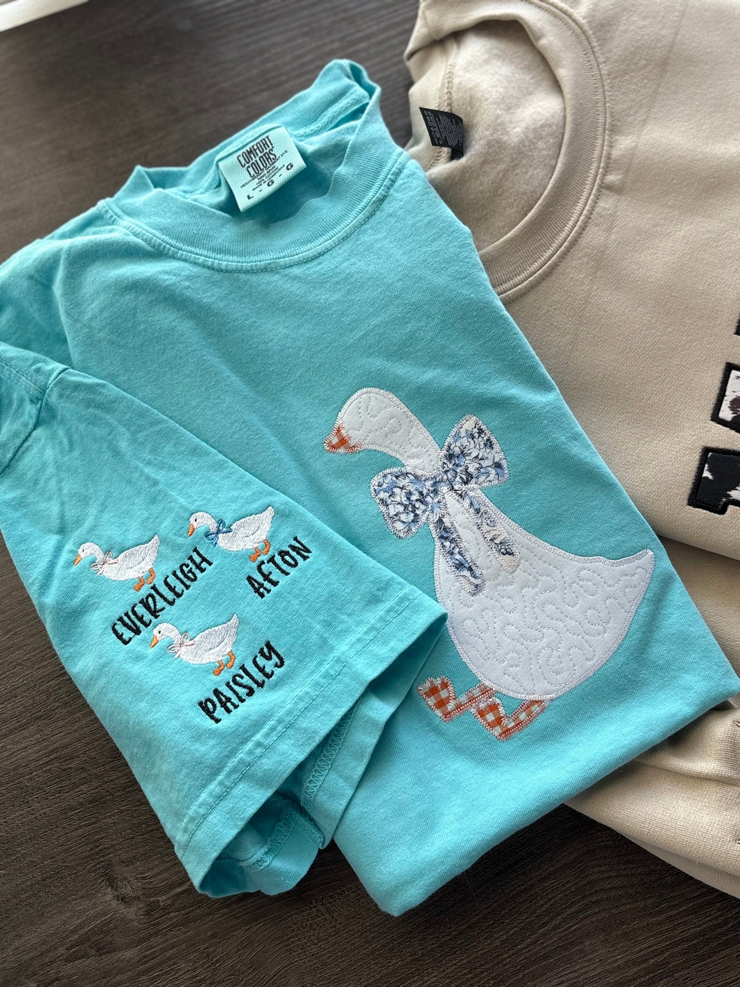 porch goose tee or sweatshirt