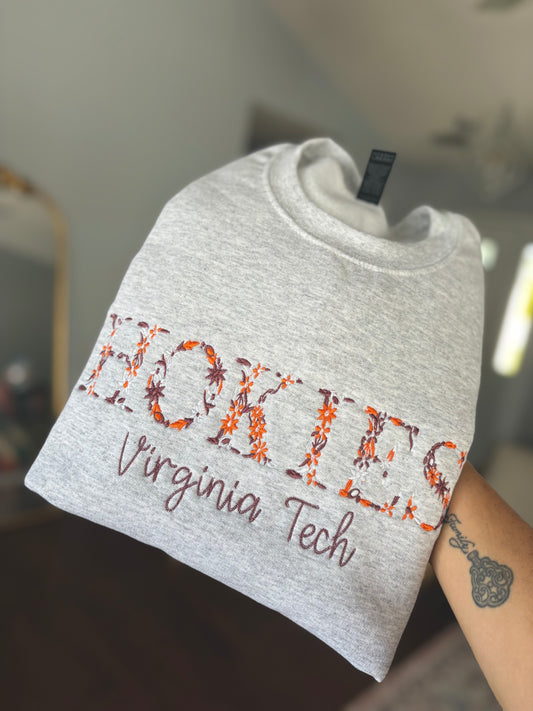 Floral Design Sweatshirts